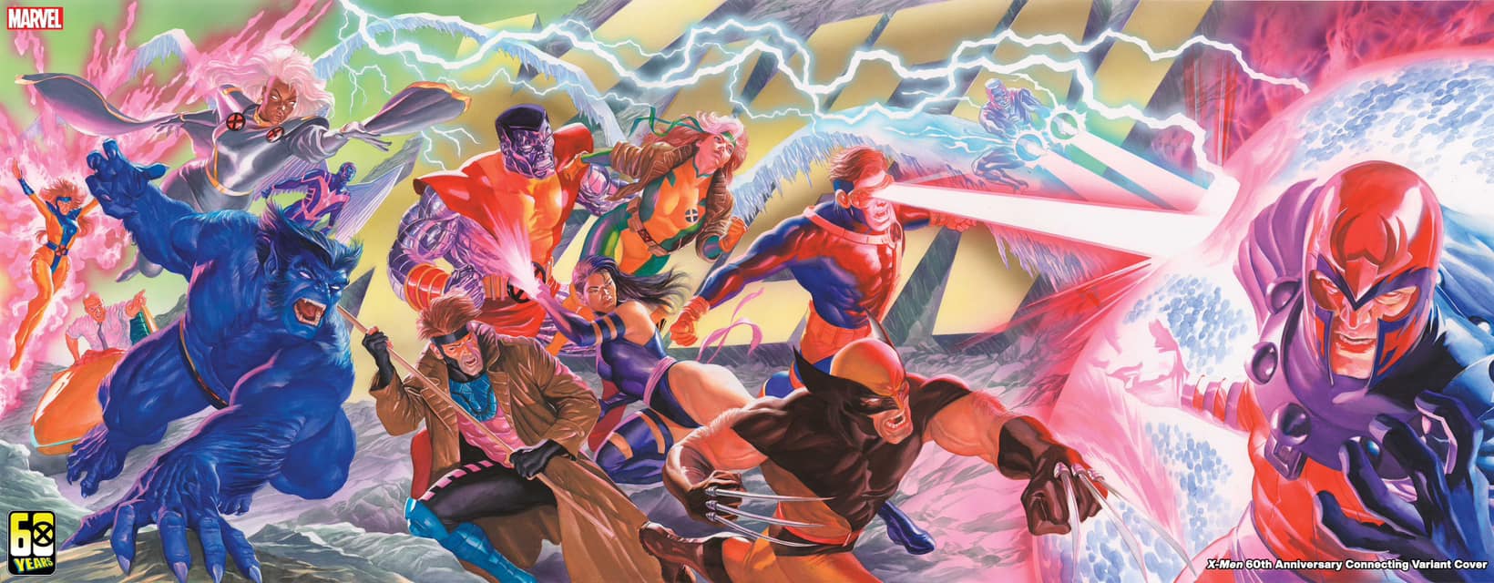 X-Men Lex Ross Connecting Variant Set Of 4 (2023)