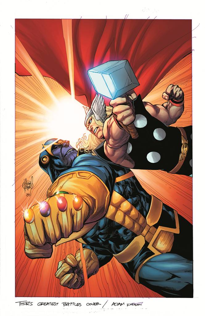 GUARDIANS OF GALAXY #8 THOR BATTLE VAR INF