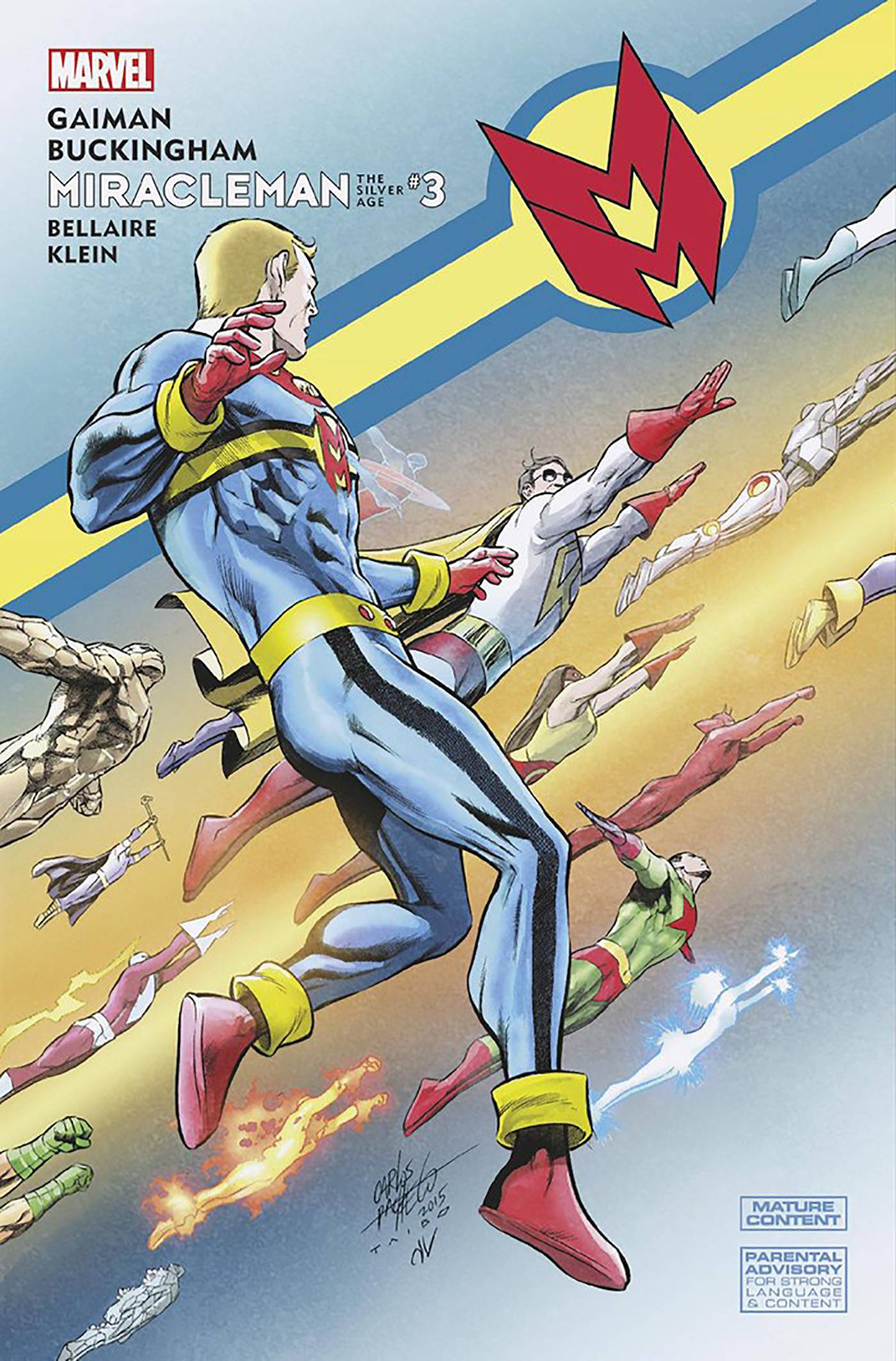 MIRACLEMAN SILVER AGE #3  –  25 COPY INCV PACHECO VAR