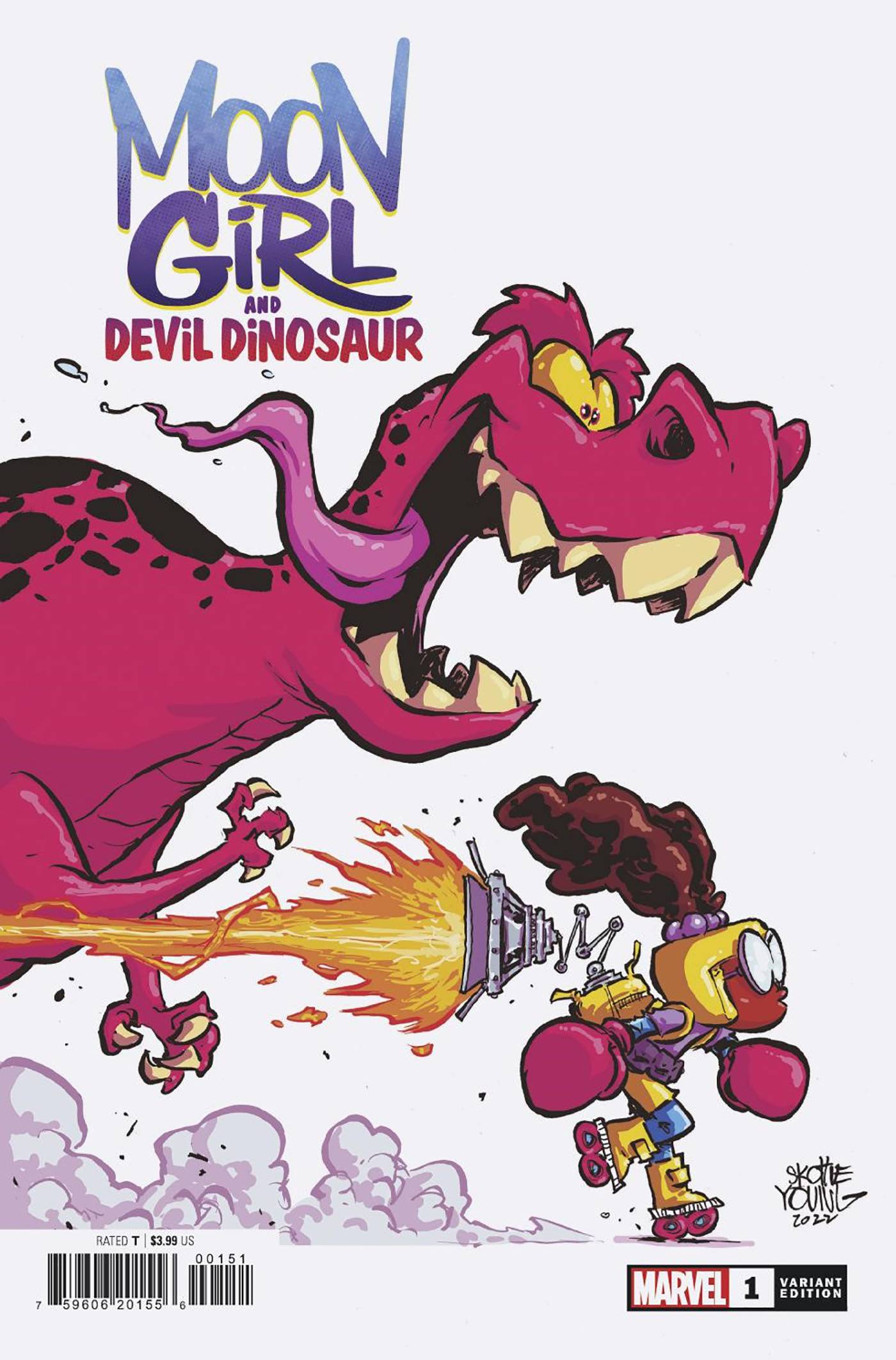 MOON GIRL AND DEVIL DINOSAUR #1 (OF 5) YOUNG VAR