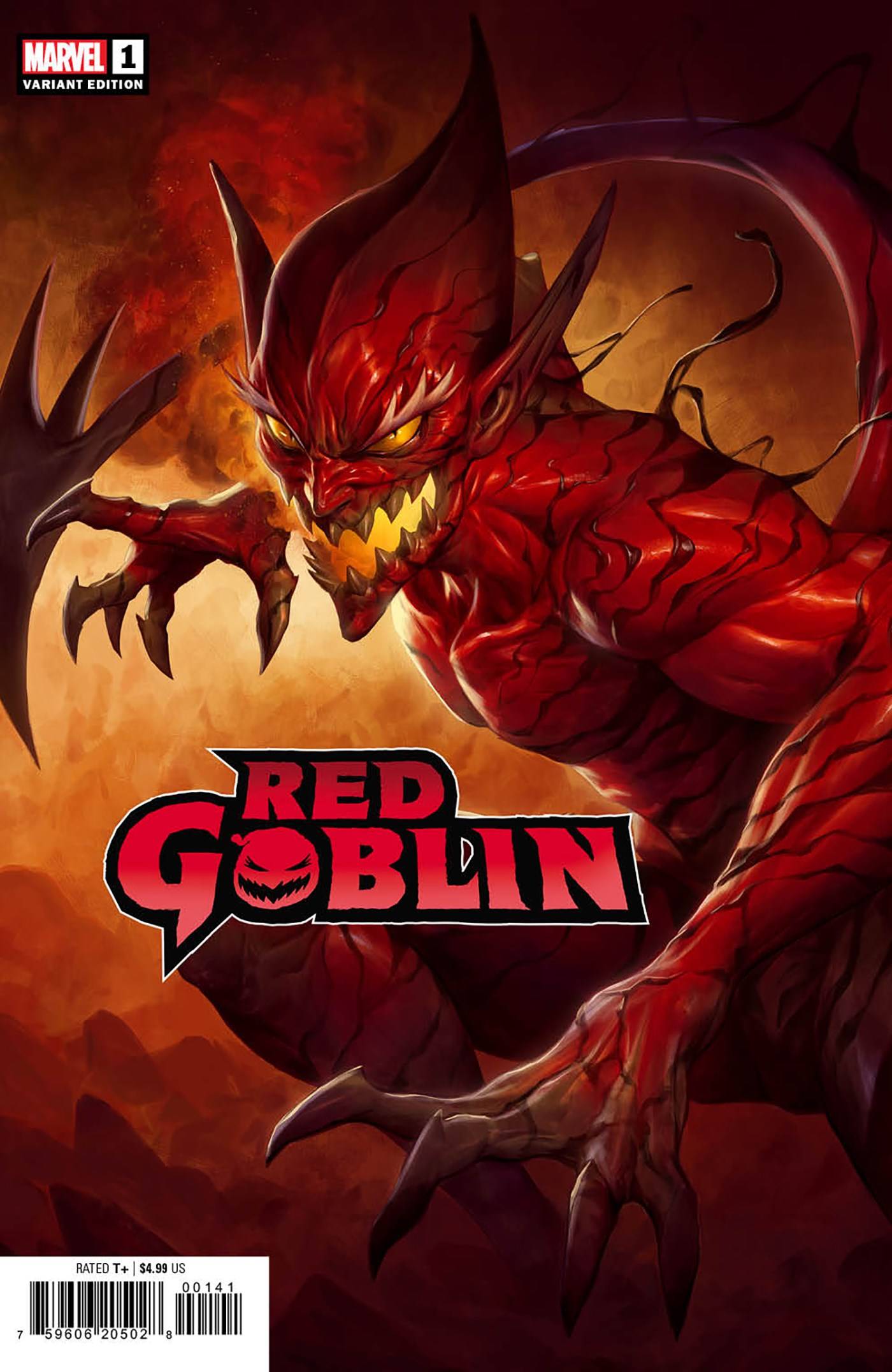 RED GOBLIN #1  –  50 COPY INCV RAPOZA VAR