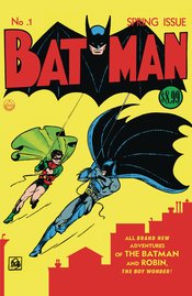 BATMAN #1 FACSIMILE ED CVR B BOB KANE JERRY ROBINSON FOIL