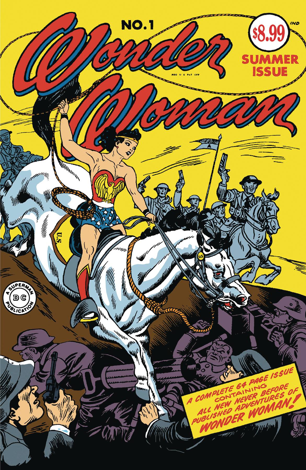 WONDER WOMAN #1 (1942) FACSIMILE EDITION CVR B PETER FOIL