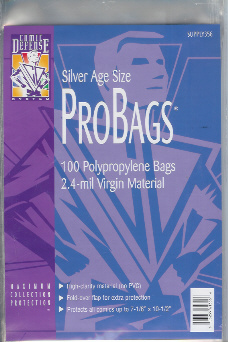 Silver Age Bags 2mil (100)