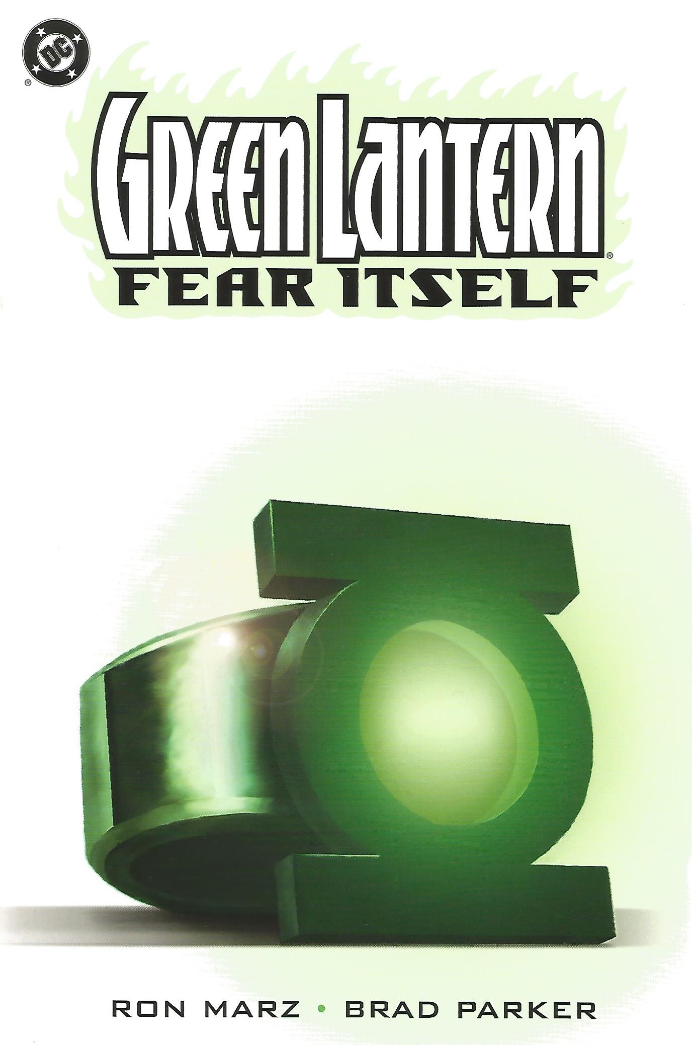 GREEN LANTERN FEAR ITSELF HC ***OOP – READ ONCE***