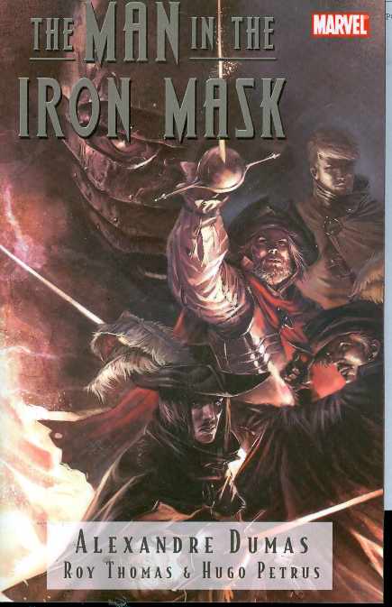 MARVEL ILLUSTRATED TP MAN IN THE IRON MASK ***OOP***