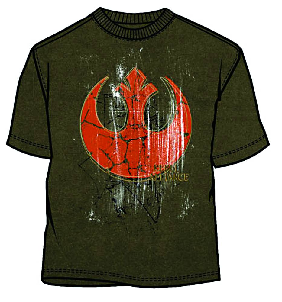 SW REBEL YELL MILITARY GREEN T/S MED