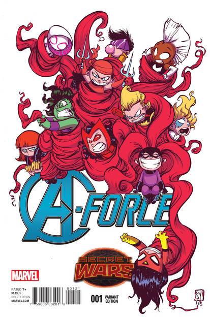 A-FORCE #1 YOUNG VAR SWA