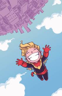 CAPTAIN MARVEL #1 YOUNG VAR ANMN