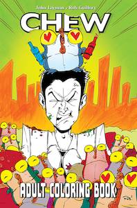 CHEW ADULT COLORING BOOK TP