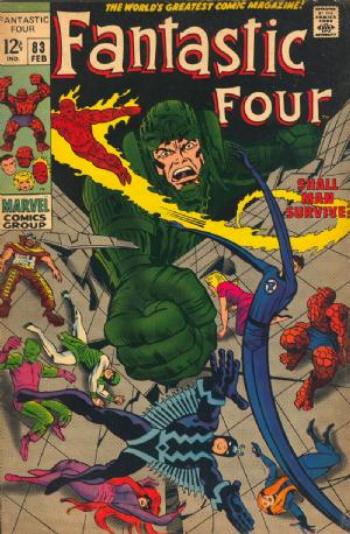 Fantastic Four # 83 (F-)