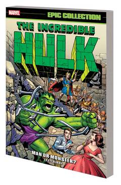 INCREDIBLE HULK EPIC COLLECTION TP MAN OR MONSTER ***OOP***