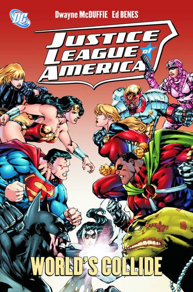JUSTICE LEAGUE OF AMERICA WHEN WORLDS COLLIDE HC ***OOP***