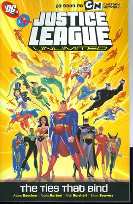 JUSTICE LEAGUE UNLIMITED TIES THAT BIND TP