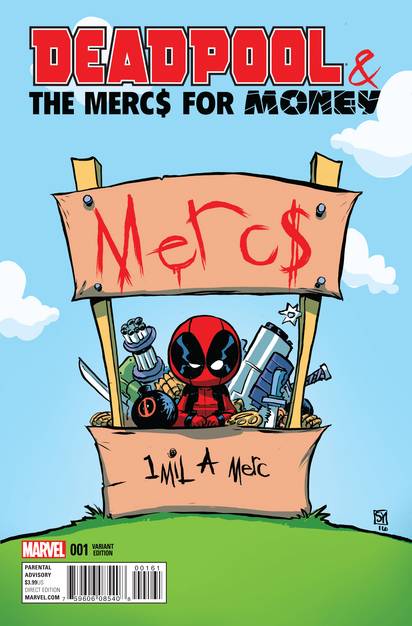 DEADPOOL AND MERCS FOR MONEY #1 YOUNG VAR