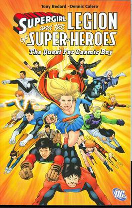 SUPERGIRL AND THE LEGION THE QUEST FOR COSMIC BOY