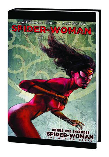SPIDER-WOMAN HC AGENT OF SWORD GN W/ MOTION DVD ***OOP***