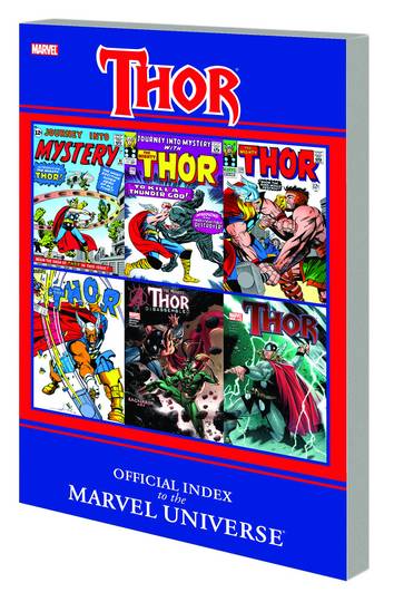 THOR OFFICIAL INDEX TO MARVEL UNIVERSE GN TP