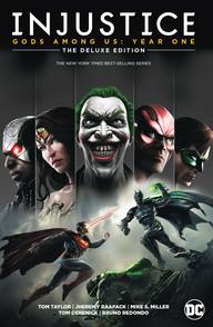 INJUSTICE GODS AMONG US YEAR ONE DELUXE ED HC BOOK 01
