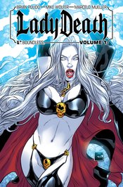 LADY DEATH (ONGOING) HC VOL 01 SIGNED ED ***OOP***