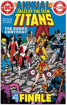 NEW TEEN TITANS THE JUDAS CONTRACT DLX ED HC ***OOP***